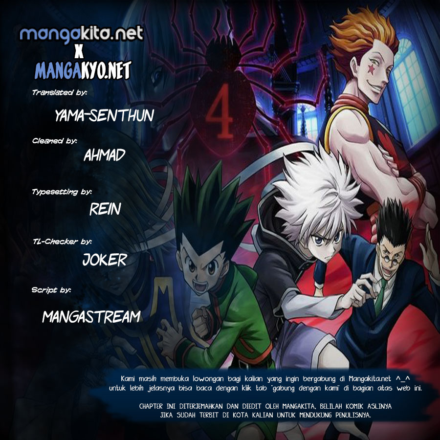 Hunter x Hunter Chapter 362 Bahasa Indonesia