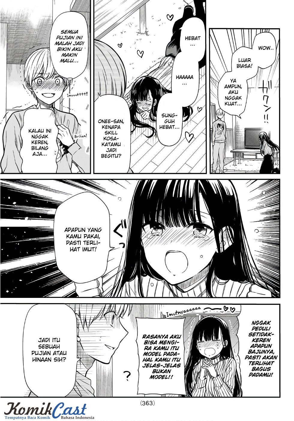 Danshi Koukousei wo Yashinaitai Onee-san no Hanashi Chapter 09 Bahasa Indonesia