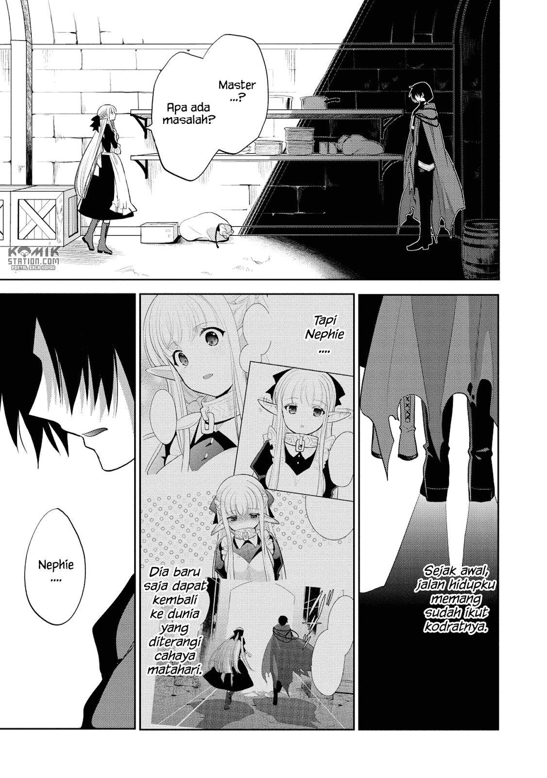 Maou no Ore ga Dorei Elf wo Yome ni Shitanda ga, Dou Medereba Ii? Chapter 09 Bahasa Indonesia