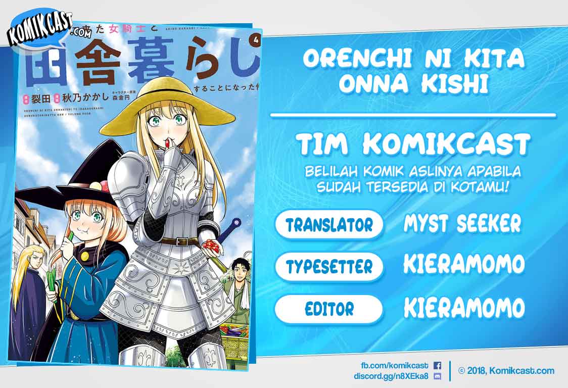 Orenchi ni Kita Onna Kishi to Inakagurashi Surukotoninatta Ken Chapter 54 Bahasa Indonesia