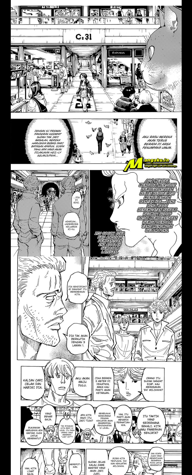 Hunter x Hunter Chapter 391 Bahasa Indonesia