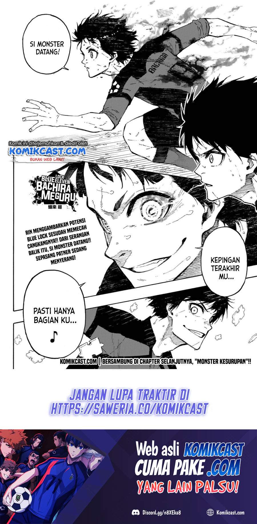 Blue Lock Chapter 140 Bahasa Indonesia