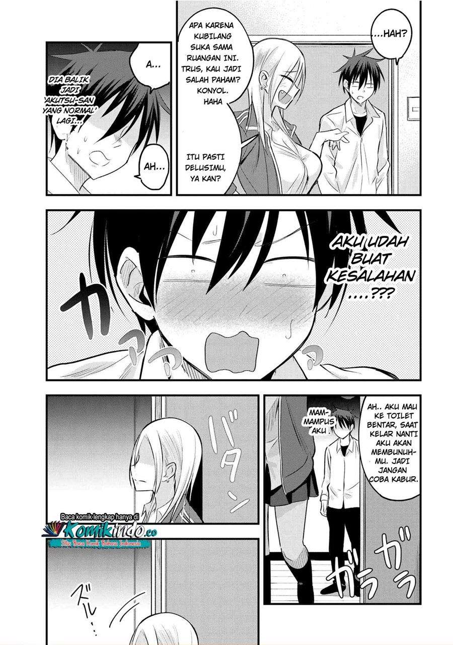 Please Go Home! Akutsu-san Chapter 27 Bahasa Indonesia