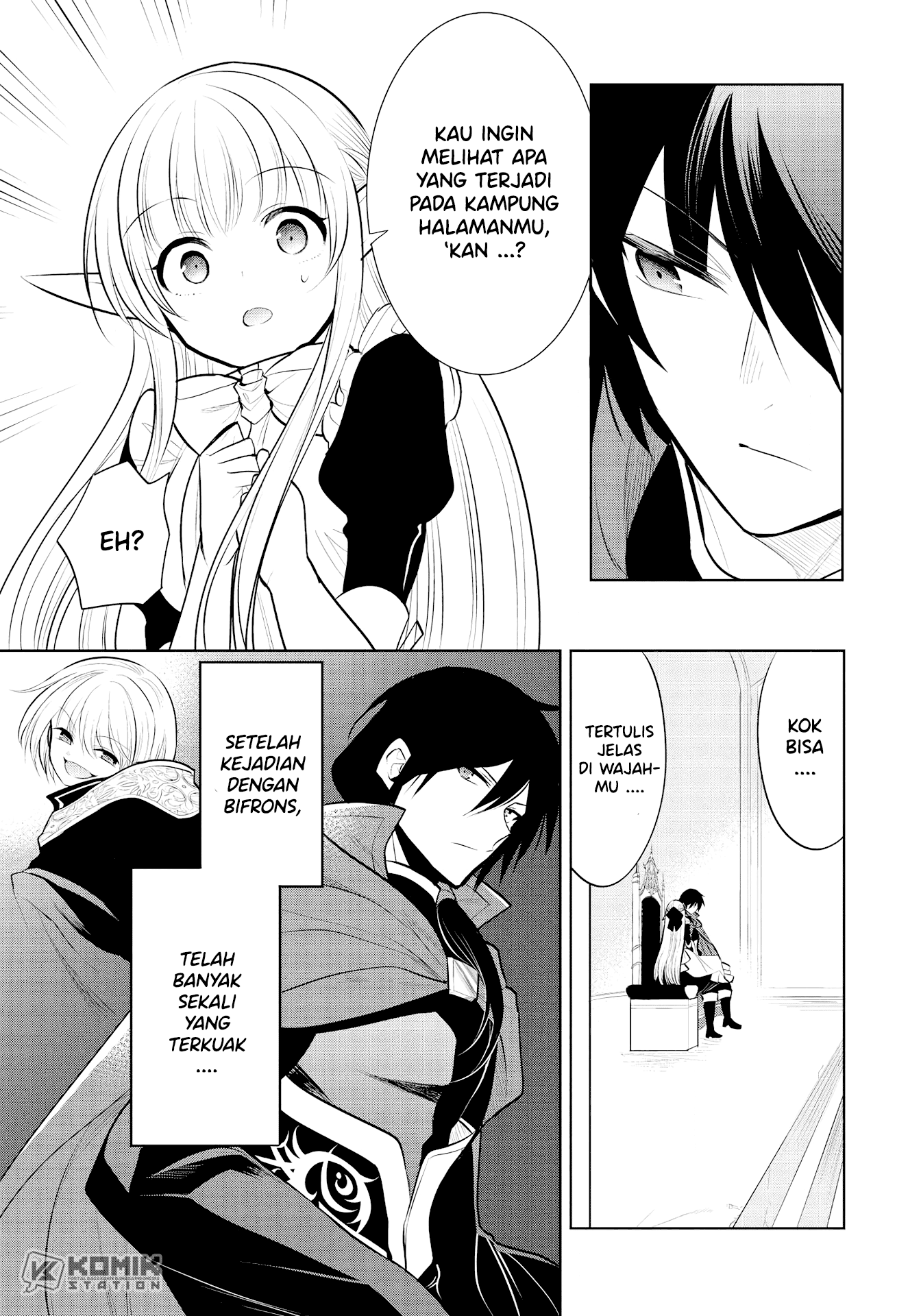 Maou no Ore ga Dorei Elf wo Yome ni Shitanda ga, Dou Medereba Ii? Chapter 36 Bahasa Indonesia