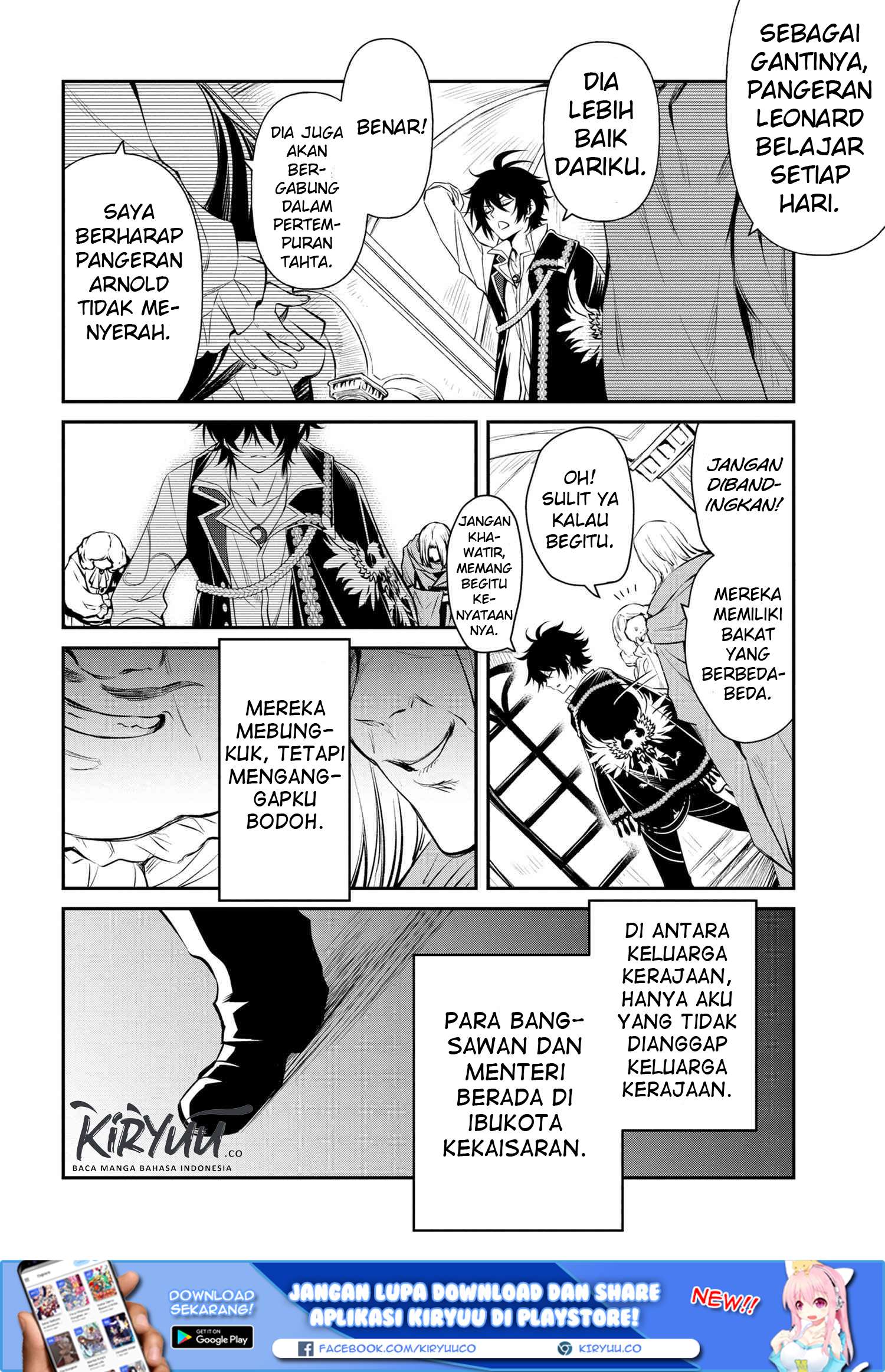 The Strongest Dull Prince’s Secret Battle for the Throne Chapter 1 Bahasa Indonesia