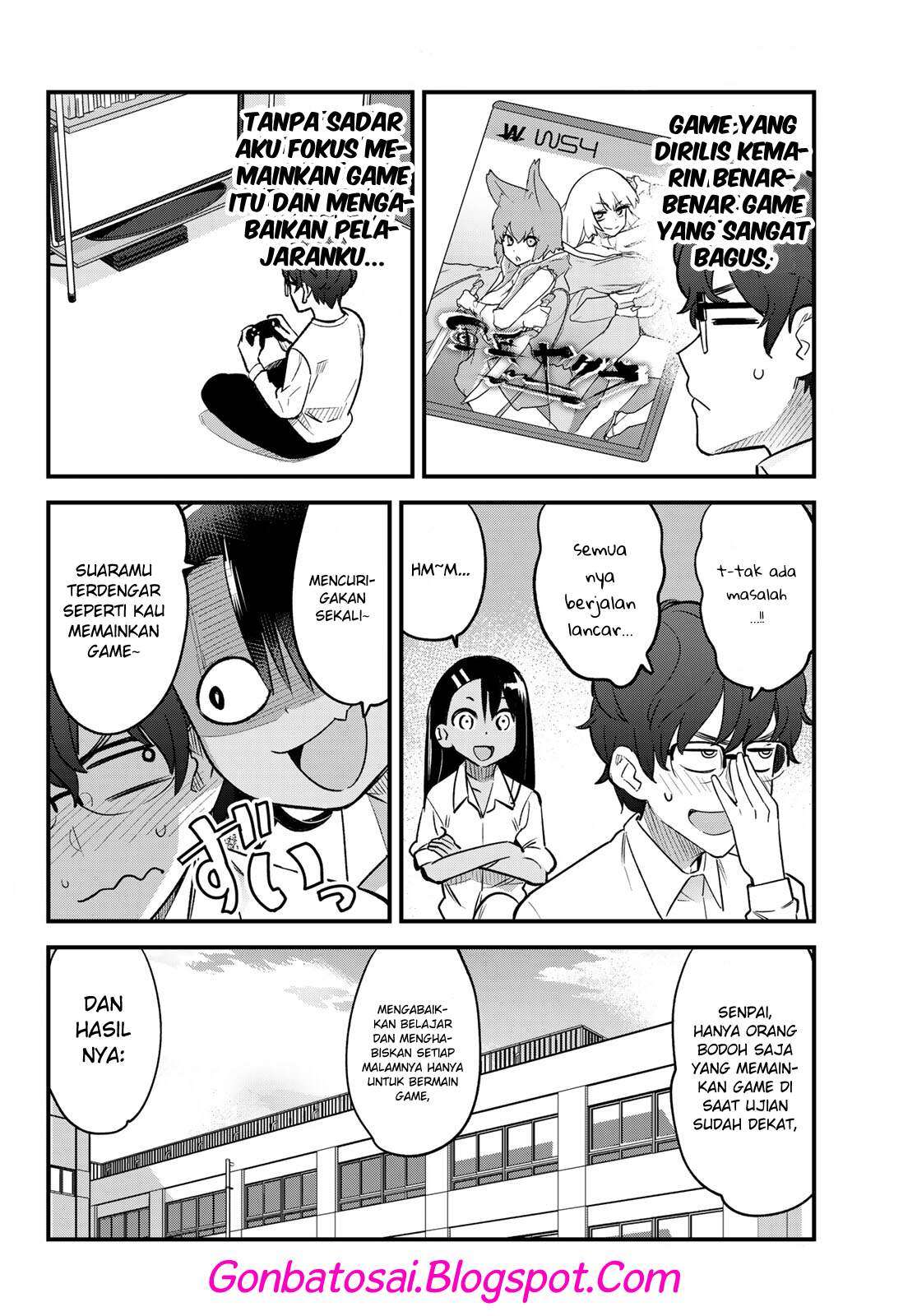 Ijiranaide, Nagatoro-san Chapter 34.5 Bahasa Indonesia