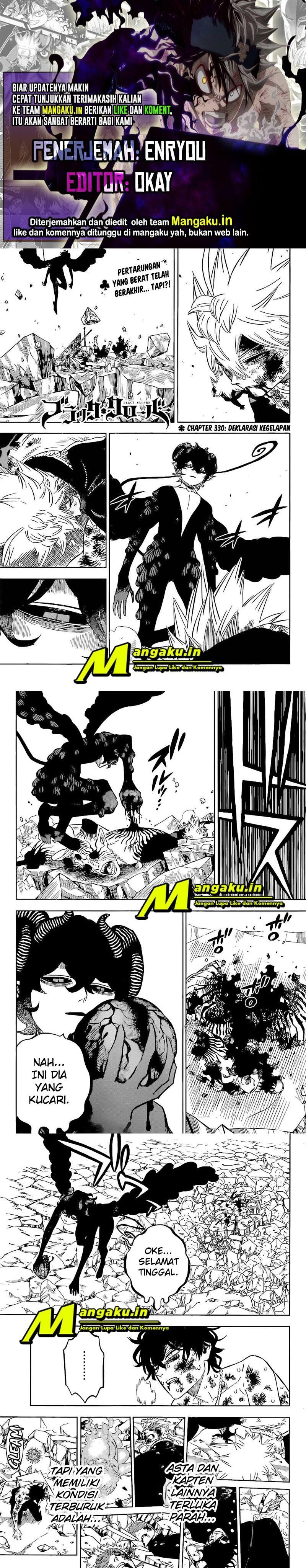 Black Clover Chapter 330 Bahasa Indonesia
