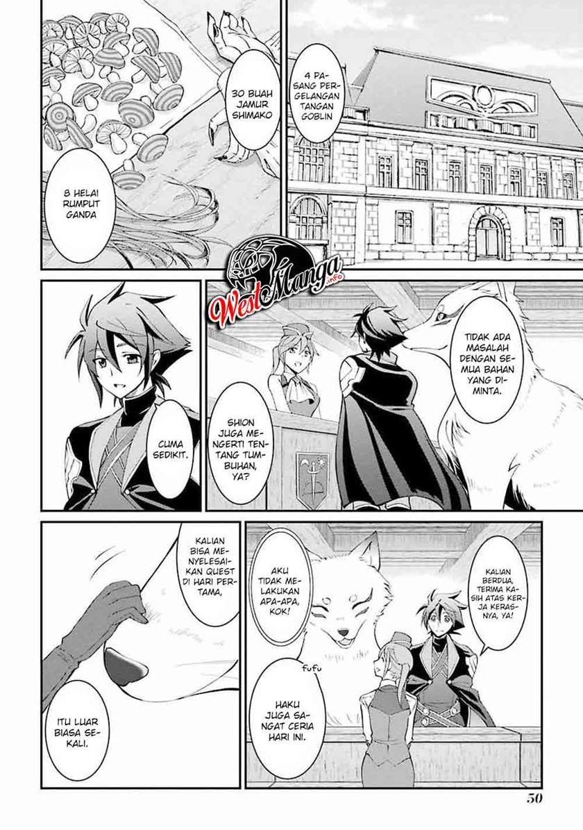 Shikkoku Tsukai no Saikyou Yuusha Nakama Zenin ni Uragirareta node Saikyou no Mamono to Kumimasu Chapter 04.2 Bahasa Indonesia