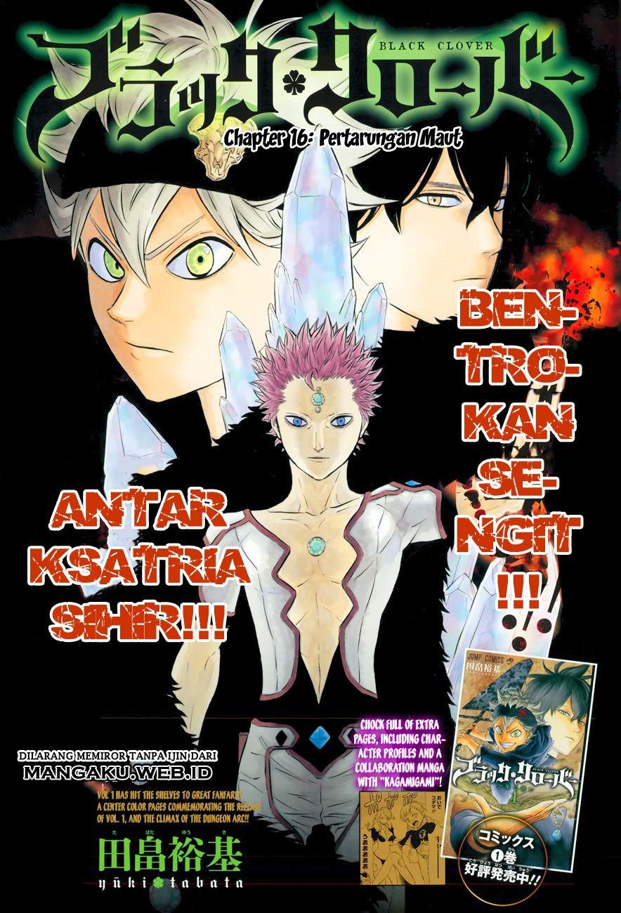 Black Clover Chapter 16 Bahasa Indonesia