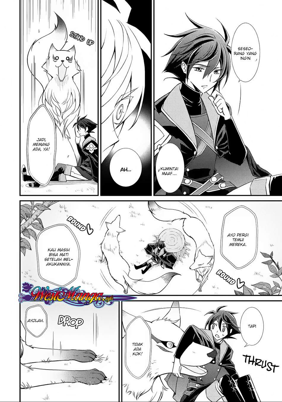 Shikkoku Tsukai no Saikyou Yuusha Nakama Zenin ni Uragirareta node Saikyou no Mamono to Kumimasu Chapter 02.2 Bahasa Indonesia