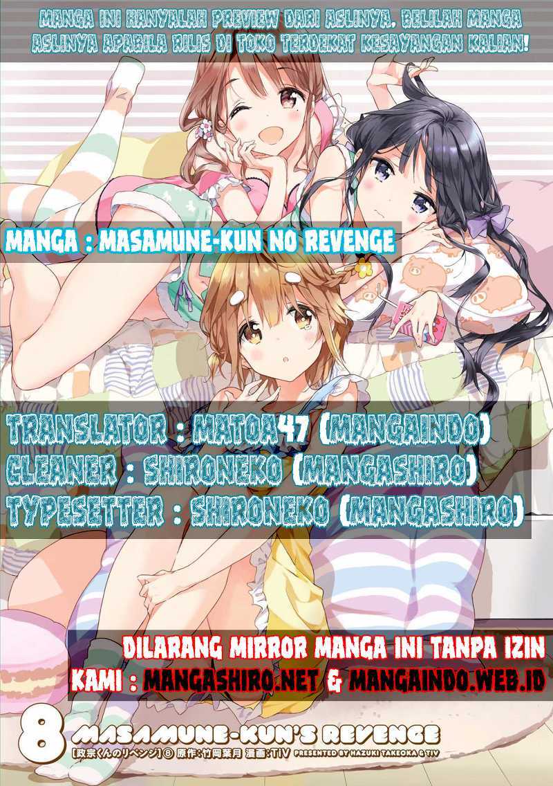 Masamune-kun no Revenge Chapter 39.6 Bahasa Indonesia