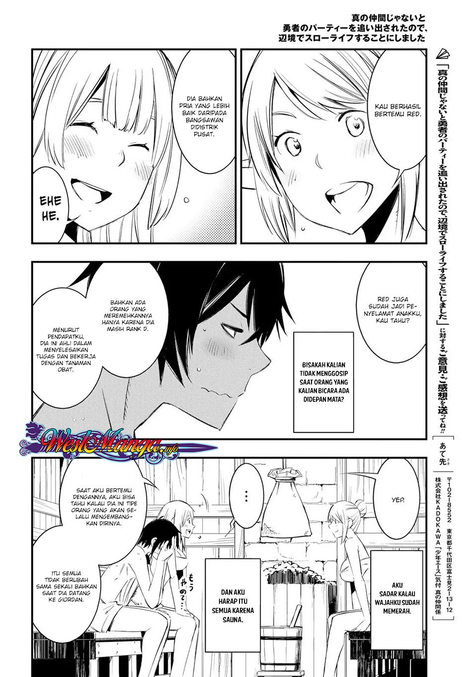 Shin no Nakama Janai to Yuusha no Party o Oidasareta node, Henkyou de Slow Life Suru Koto ni Shimashita (Novel) Chapter 10 Bahasa Indonesia