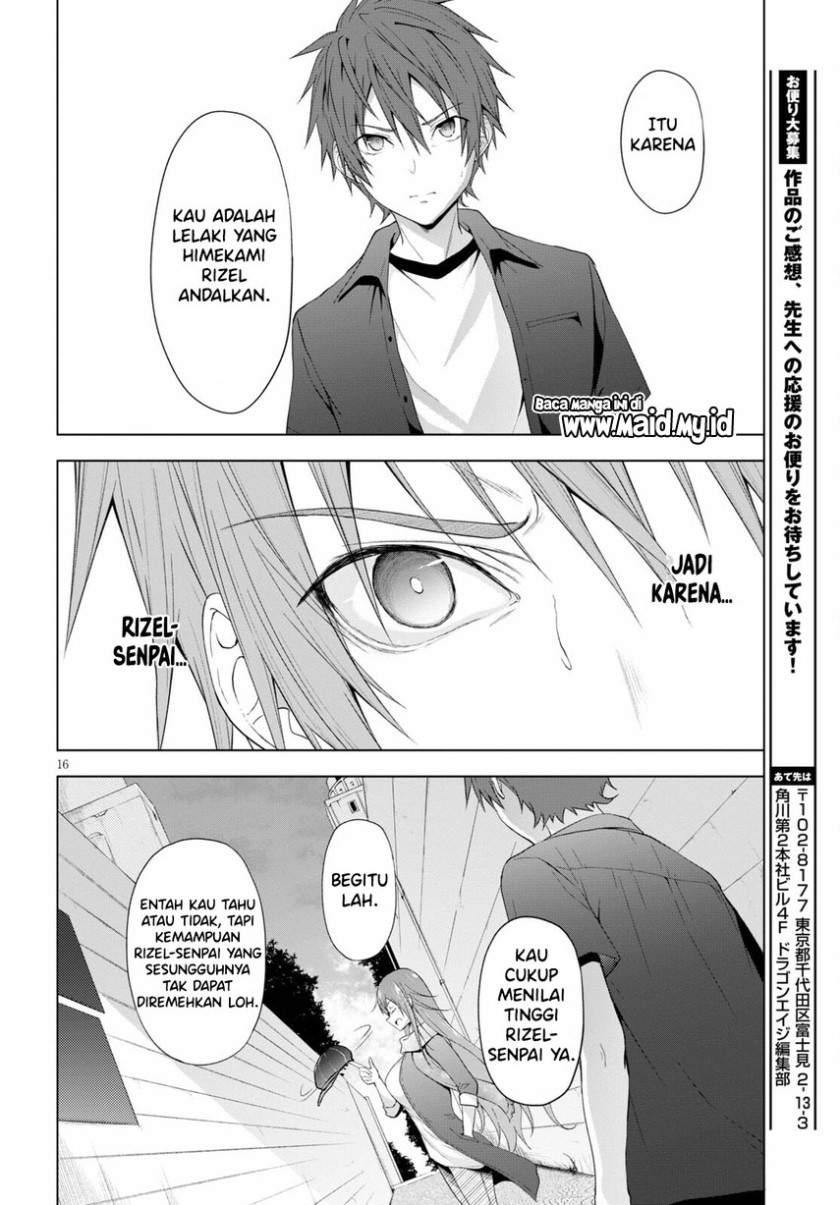 Maou Gakuen no Hangyakusha Chapter 17 Bahasa Indonesia