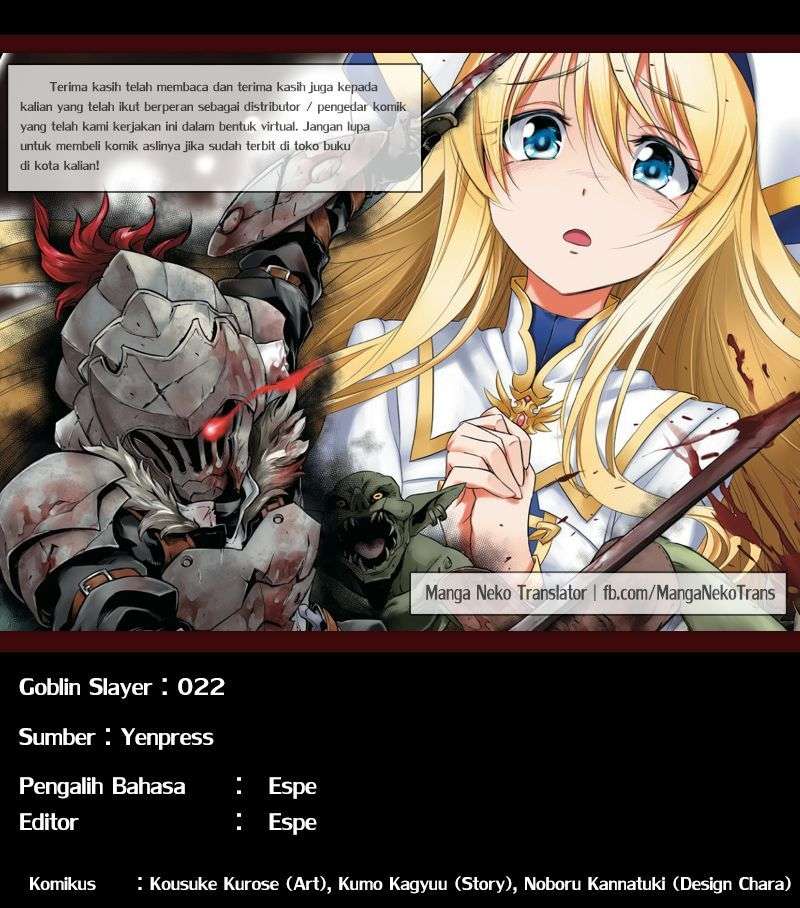 Goblin Slayer Chapter 22 Bahasa Indonesia