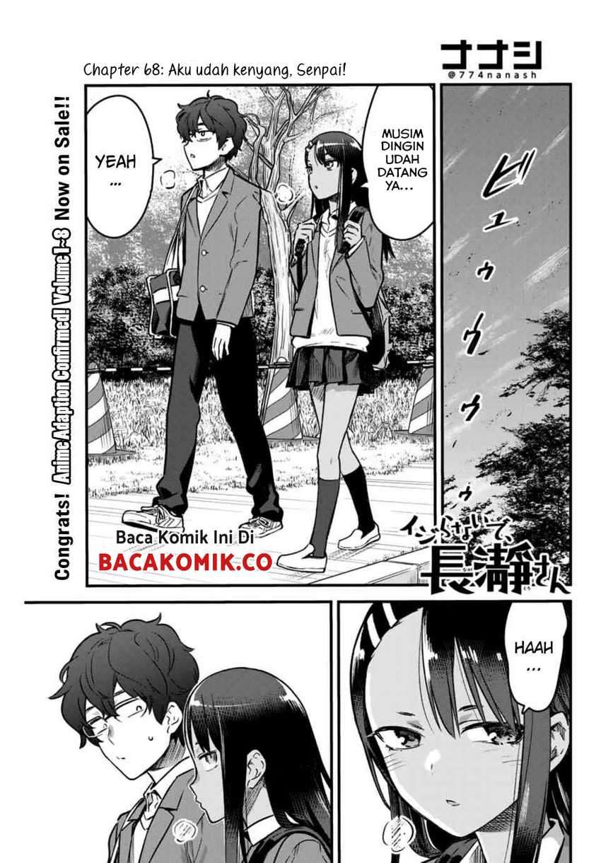 Ijiranaide, Nagatoro-san Chapter 68 Bahasa Indonesia