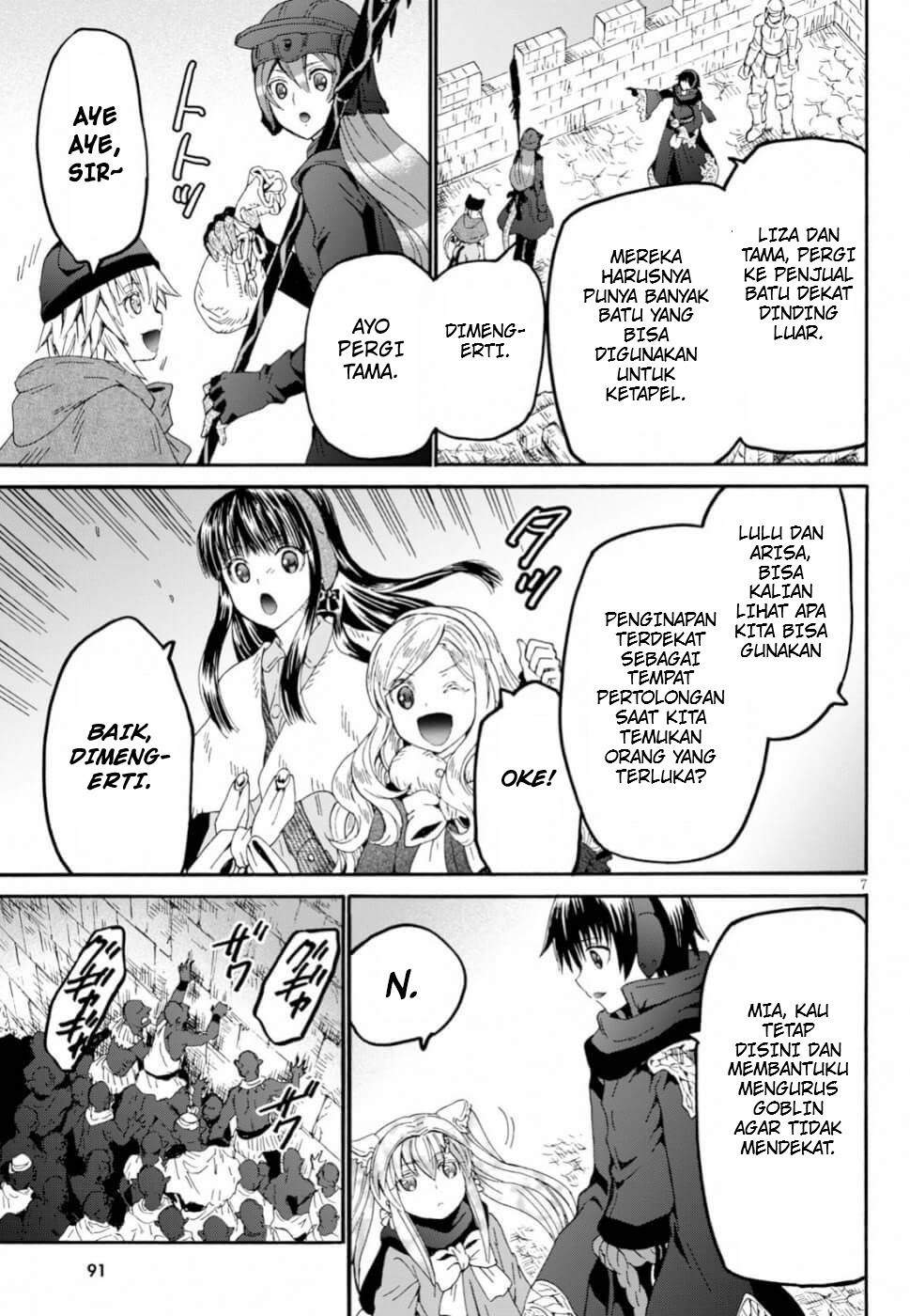 Death March kara Hajimaru Isekai Kyousoukyoku Chapter 61 Bahasa Indonesia