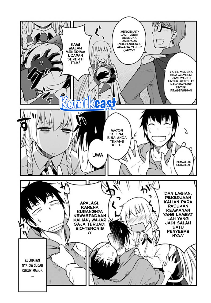 Mezametara Saikyou Soubi to Uchuusen Mochi datta no de, Ikkodate Mezashite Youhei to shite Jiyuu ni Ikitai Chapter 21.2 Bahasa Indonesia