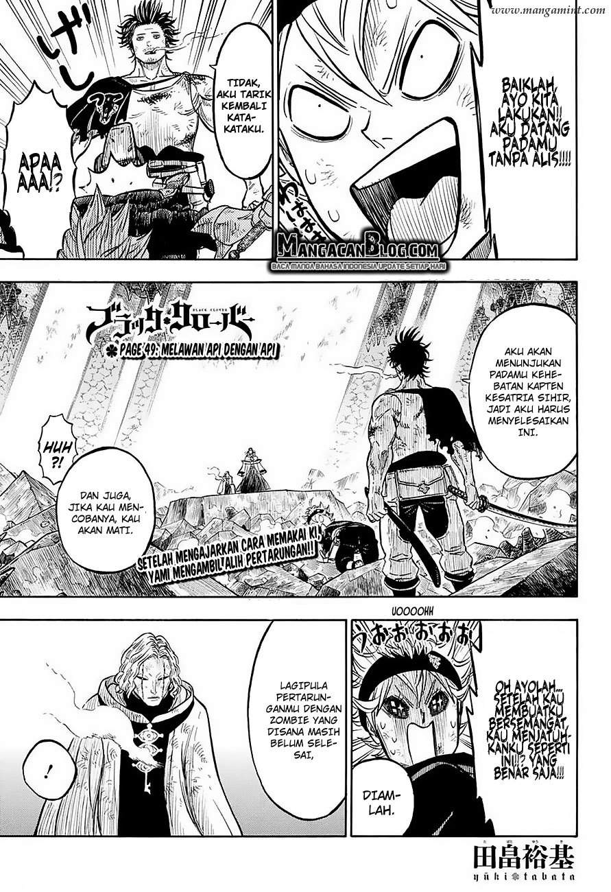 Black Clover Chapter 49 Bahasa Indonesia
