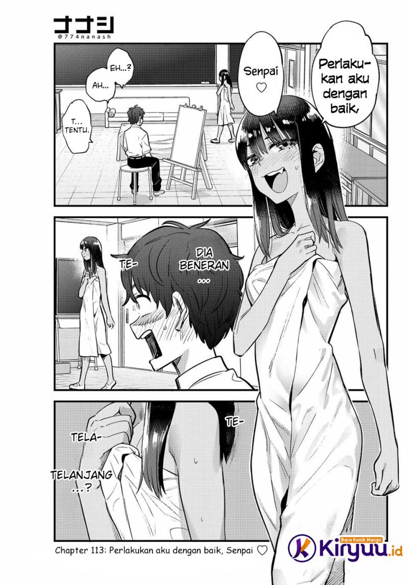 Ijiranaide, Nagatoro-san Chapter 114 Bahasa Indonesia