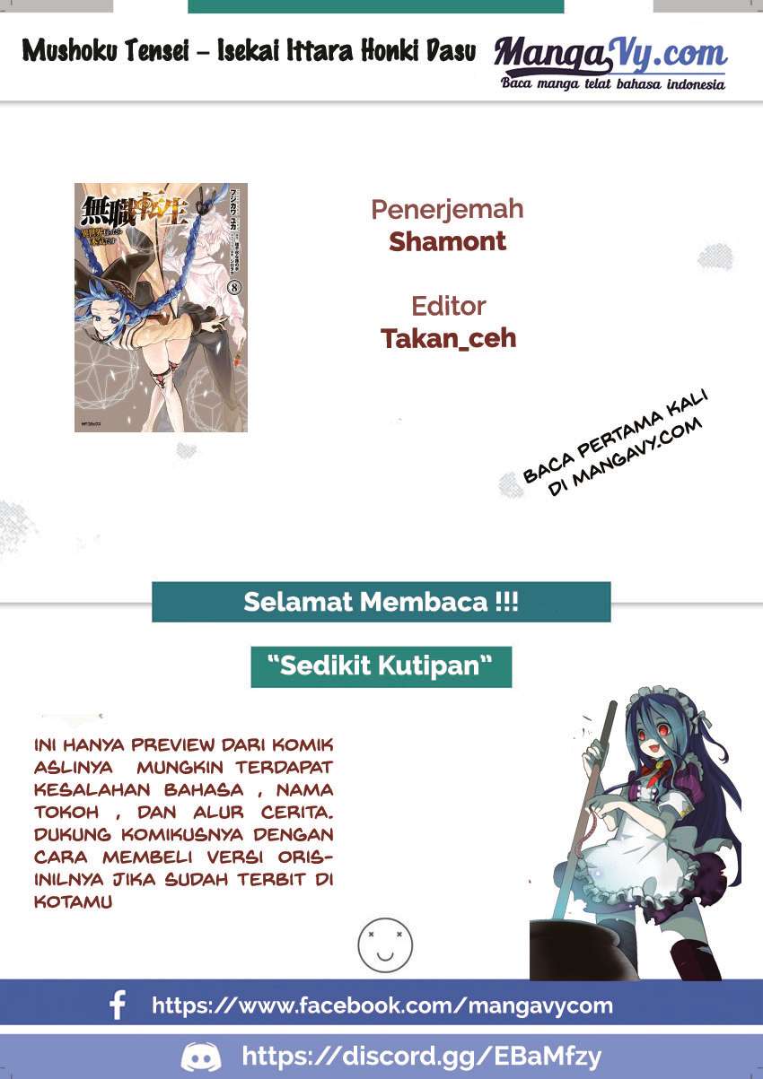 Mushoku Tensei – Isekai Ittara Honki Dasu Chapter 41 Bahasa Indonesia