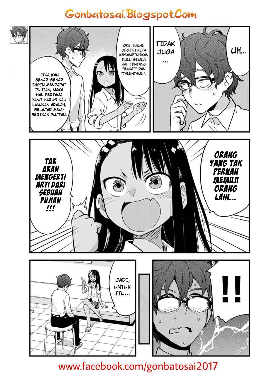 Ijiranaide, Nagatoro-san Chapter 10.1 Bahasa Indonesia