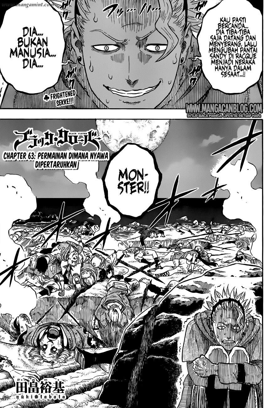 Black Clover Chapter 63 Bahasa Indonesia