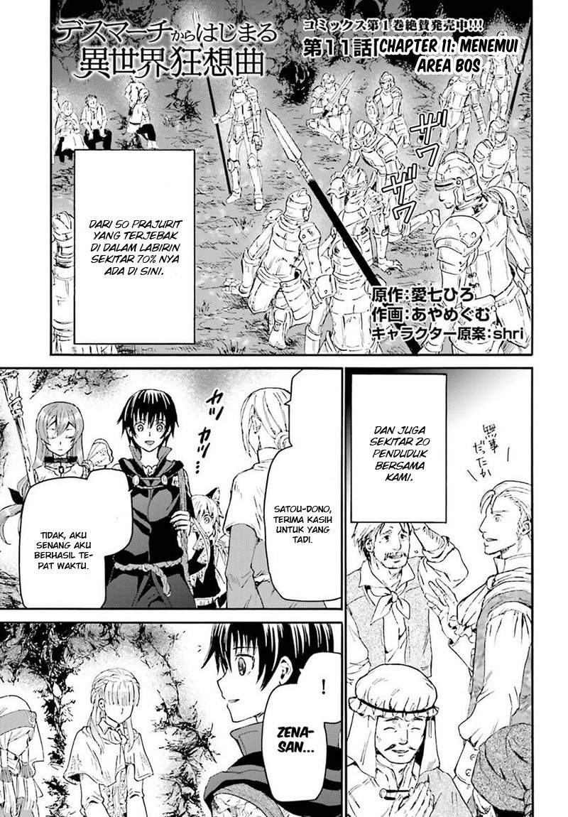 Death March kara Hajimaru Isekai Kyousoukyoku Chapter 11 Bahasa Indonesia