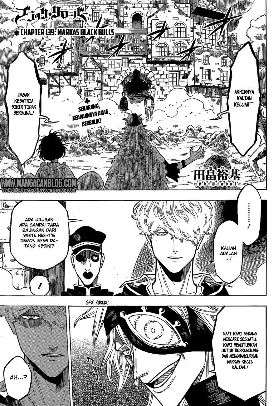 Black Clover Chapter 139 Bahasa Indonesia