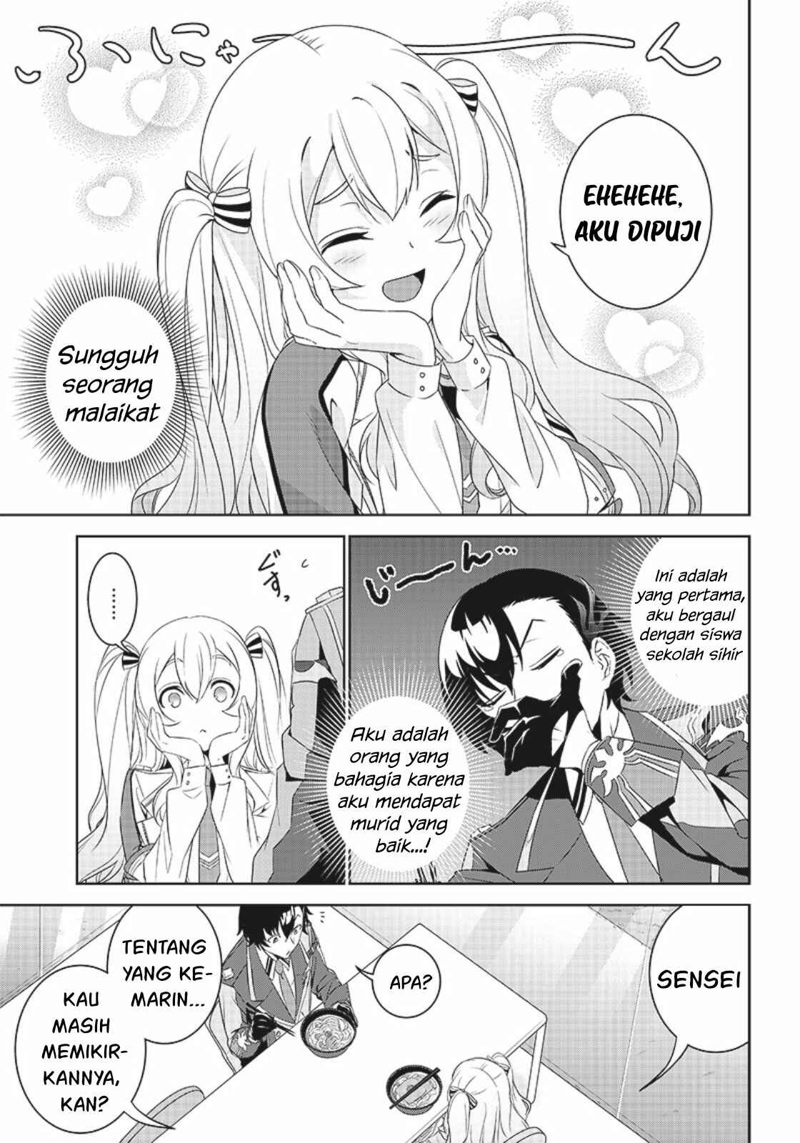 Matei Kyoushi to Juuzoku Shoujo no Haitoku Keiyaku Chapter 02.1 Bahasa Indonesia