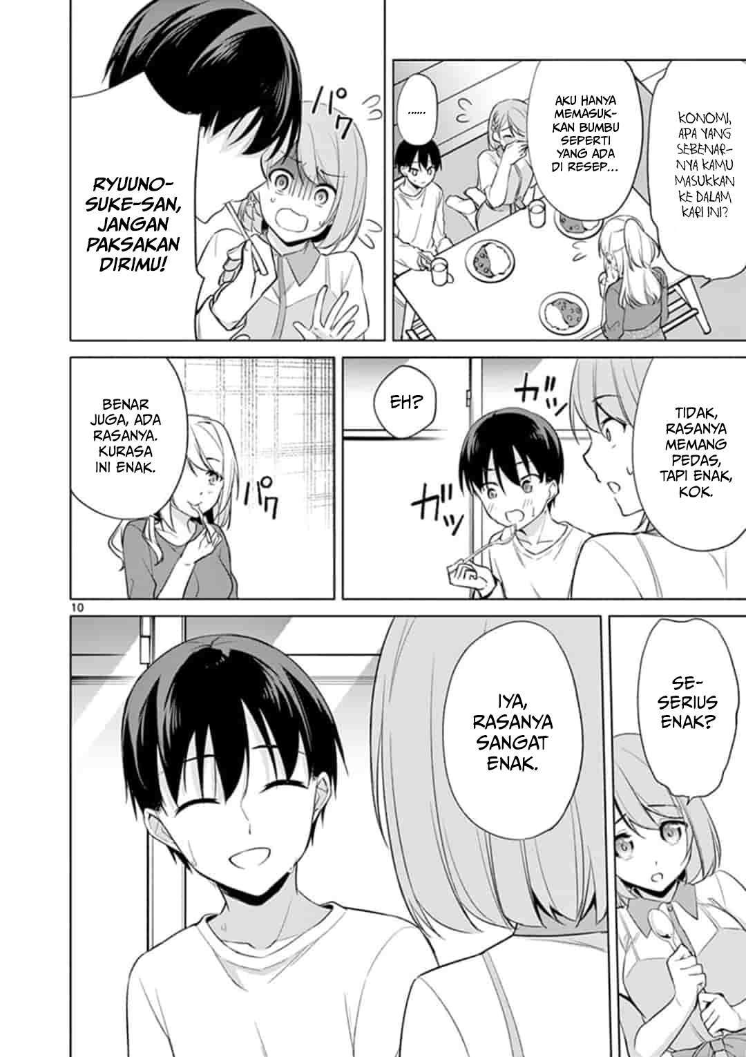 Jubunnoichi no Hanayome Chapter 44 Bahasa Indonesia