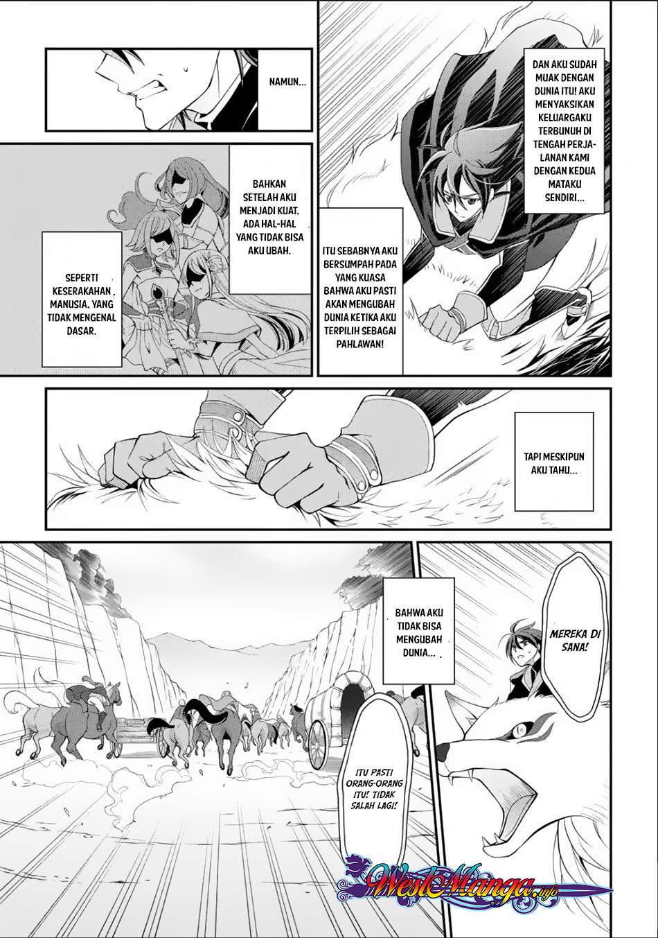 Shikkoku Tsukai no Saikyou Yuusha Nakama Zenin ni Uragirareta node Saikyou no Mamono to Kumimasu Chapter 03.1 Bahasa Indonesia