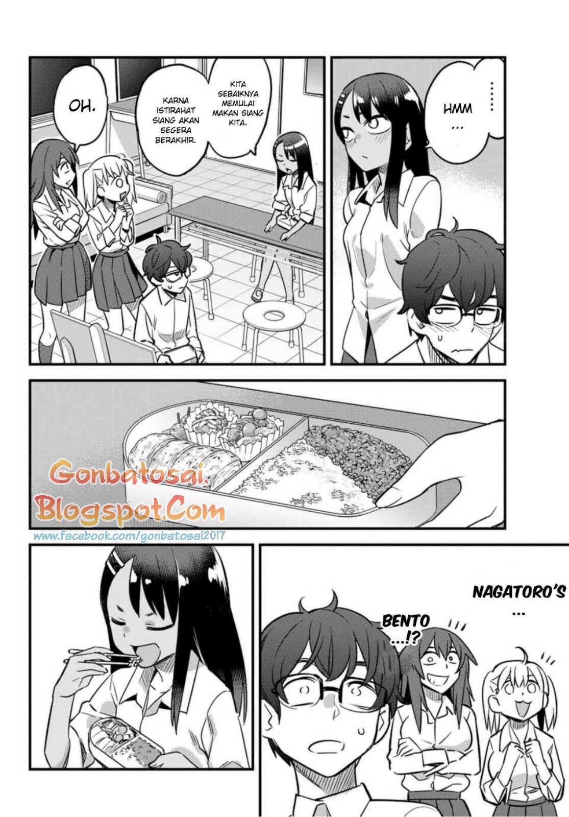 Ijiranaide, Nagatoro-san Chapter 33 Bahasa Indonesia