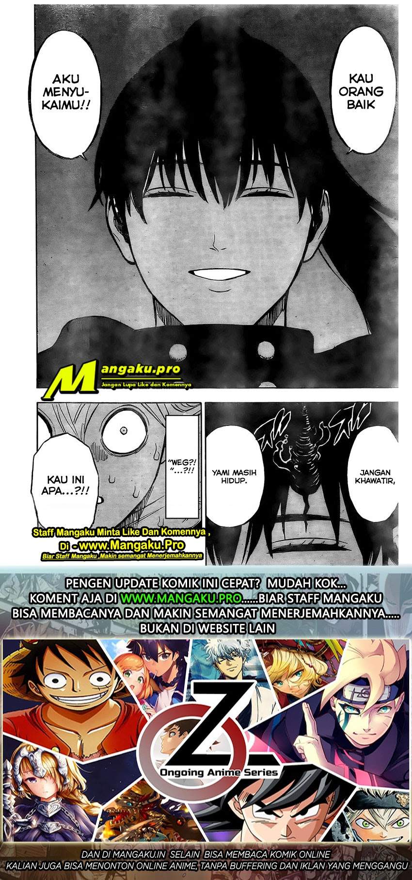 Black Clover Chapter 261 Bahasa Indonesia