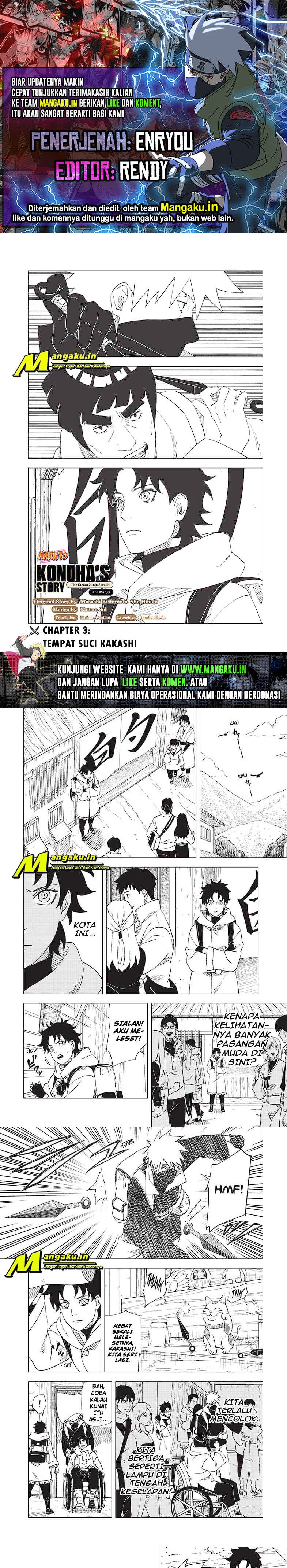 Naruto: Konoha’s Story—The Steam Ninja Scrolls Chapter 03.1 Bahasa Indonesia