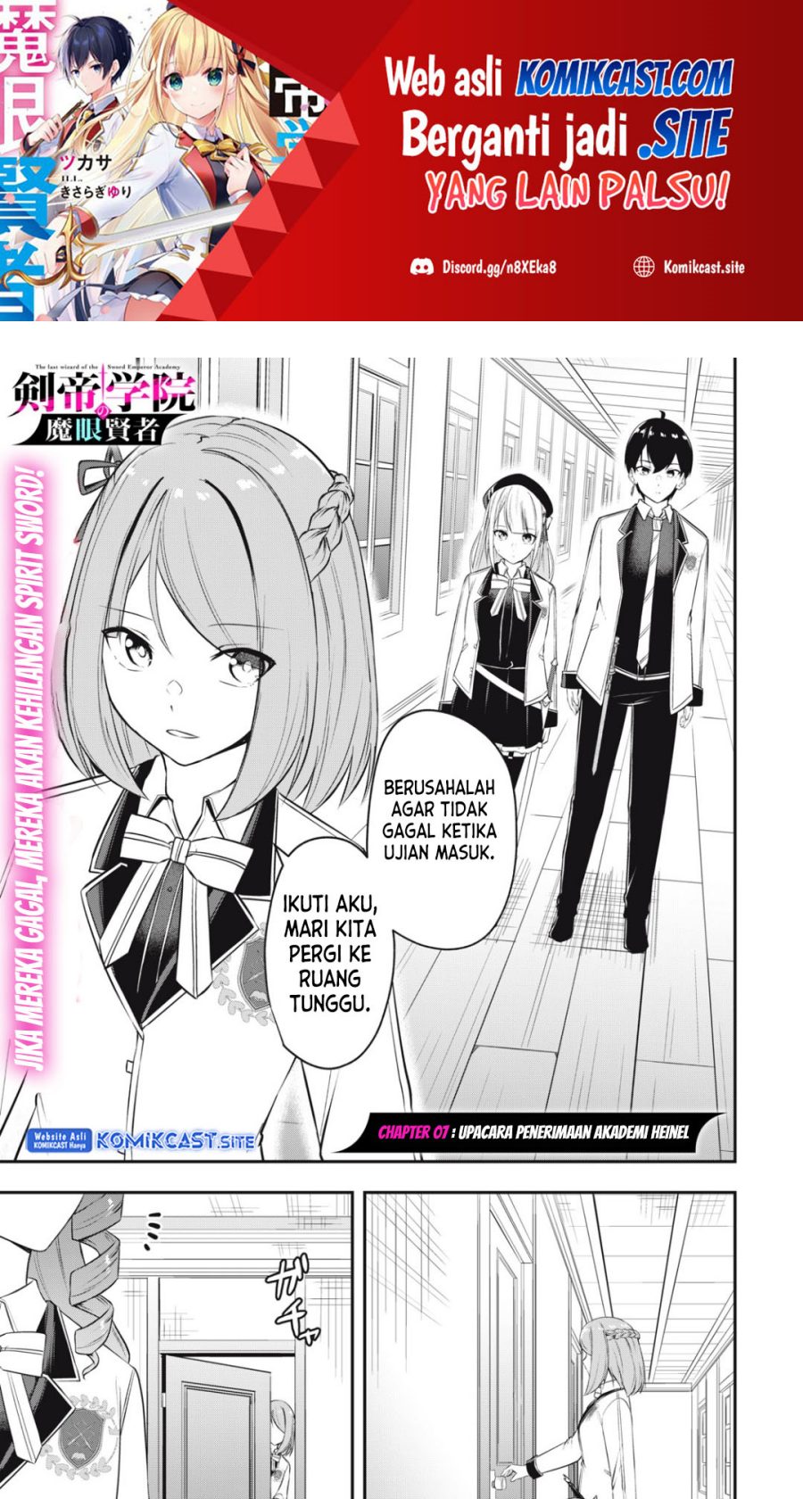 Kentei Gakuin no Magan Kenja Chapter 07 Bahasa Indonesia