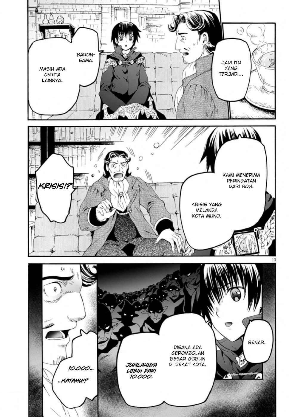 Death March kara Hajimaru Isekai Kyousoukyoku Chapter 59 Bahasa Indonesia