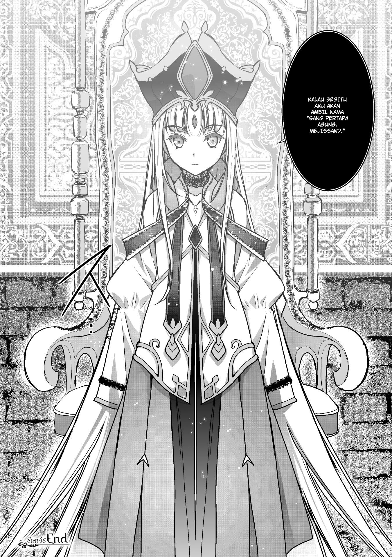 Maou no Hajimekata Chapter 46 Bahasa Indonesia