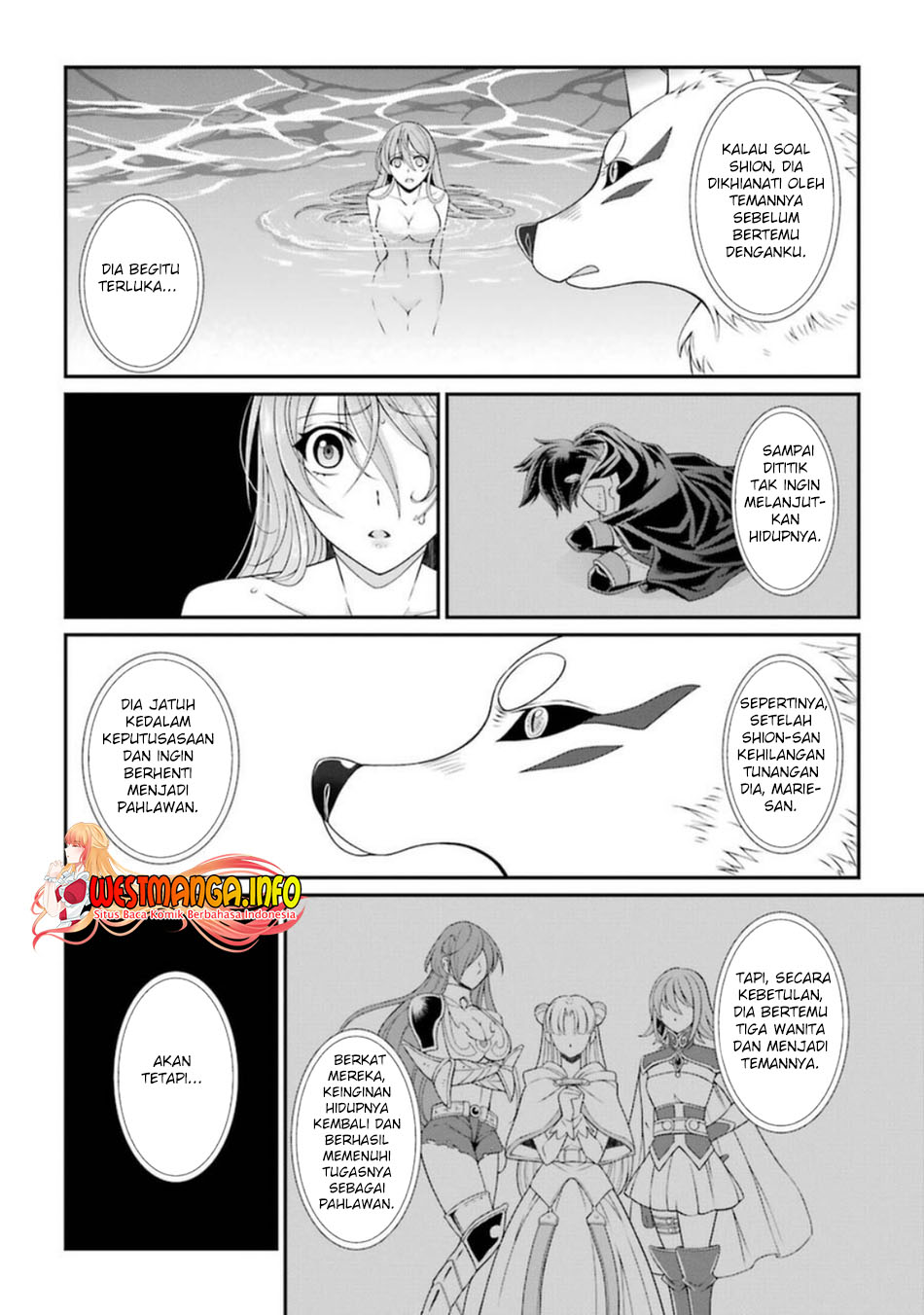 Shikkoku Tsukai no Saikyou Yuusha Nakama Zenin ni Uragirareta node Saikyou no Mamono to Kumimasu Chapter 38 Bahasa Indonesia