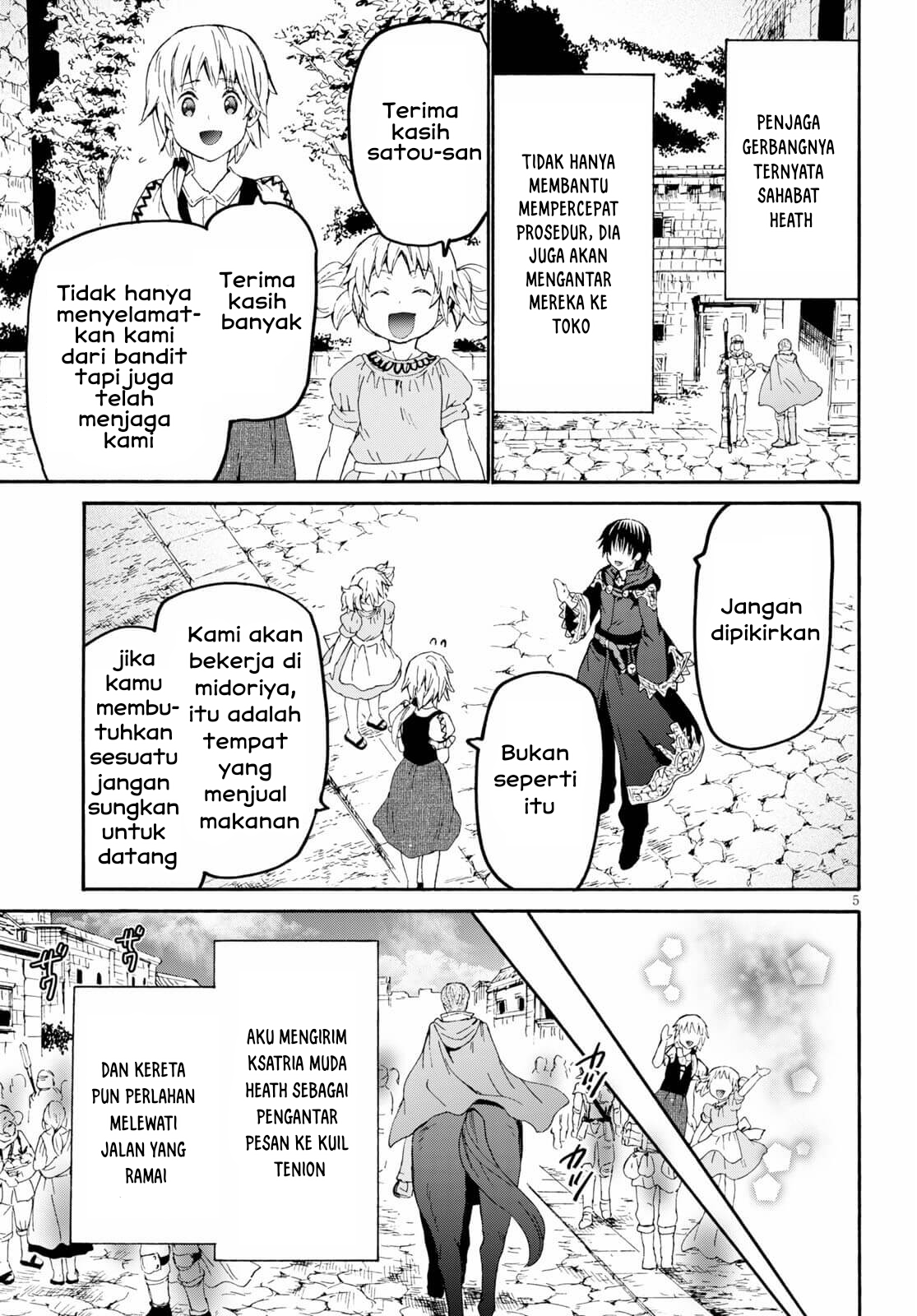 Death March kara Hajimaru Isekai Kyousoukyoku Chapter 80 Bahasa Indonesia