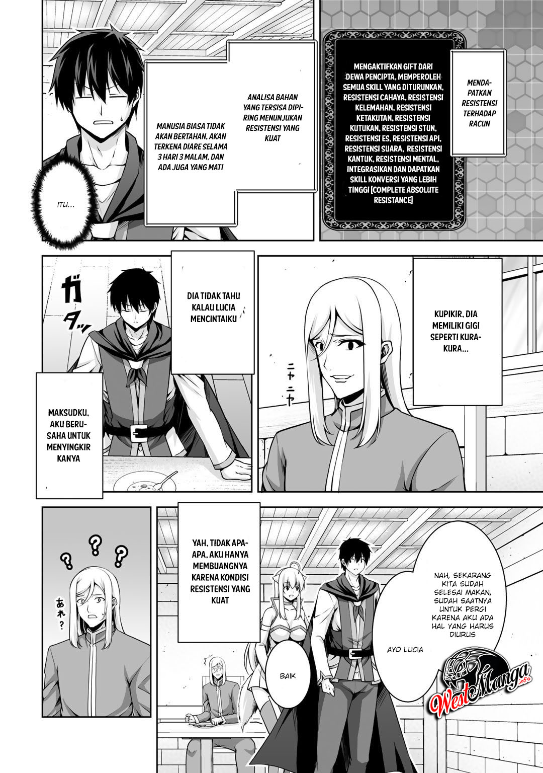 Kami no Techigai de Shindara Zumi de Isekai ni Hourikomare Mashita Chapter 04 Bahasa Indonesia