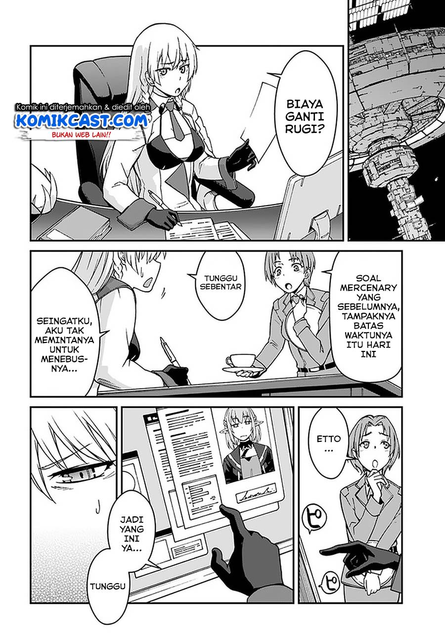 Mezametara Saikyou Soubi to Uchuusen Mochi datta no de, Ikkodate Mezashite Youhei to shite Jiyuu ni Ikitai Chapter 08.1 Bahasa Indonesia