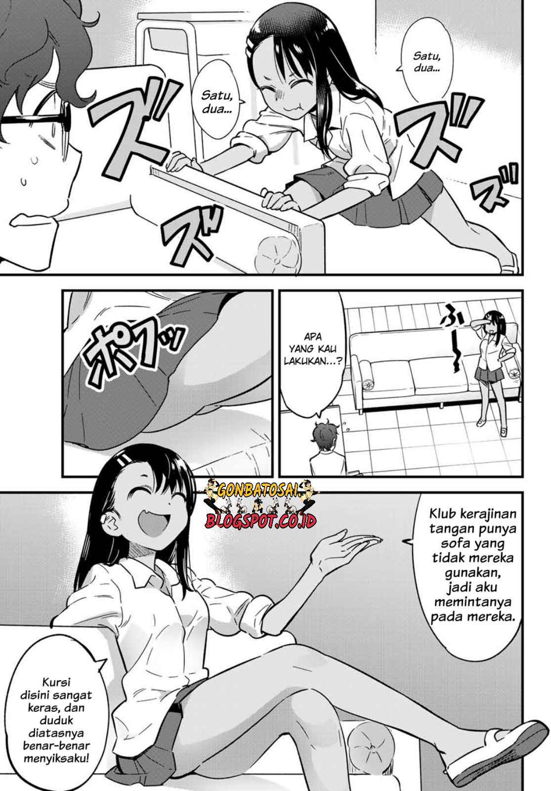 Ijiranaide, Nagatoro-san Chapter 08.1 Bahasa Indonesia