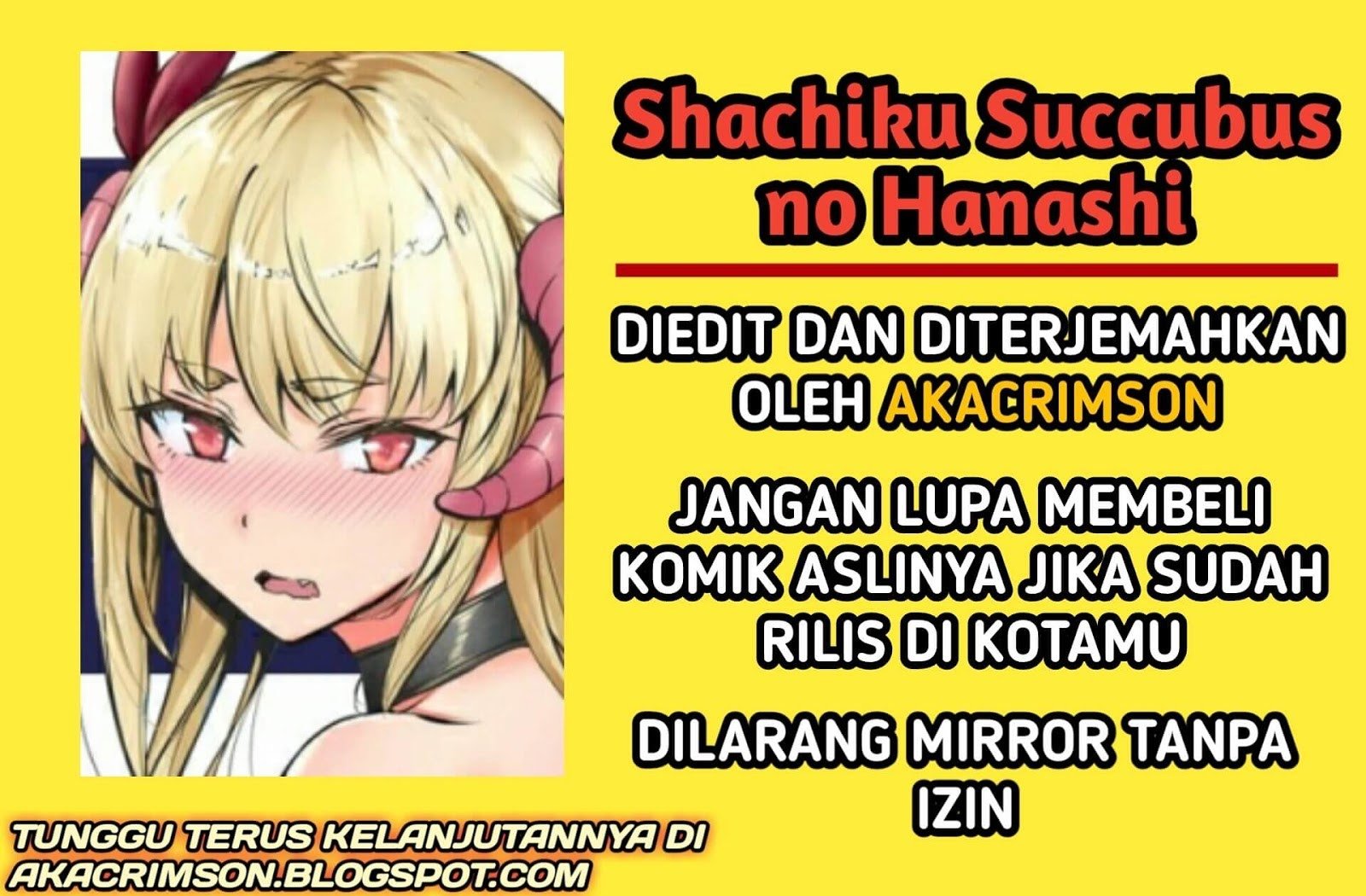 Shachiku Succubus no Hanashi Chapter 04 Bahasa Indonesia