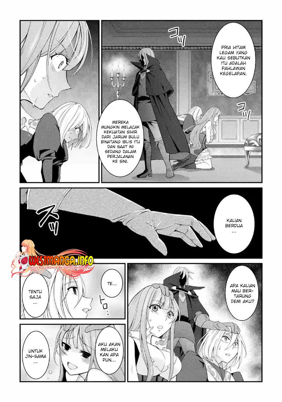 Shikkoku Tsukai no Saikyou Yuusha Nakama Zenin ni Uragirareta node Saikyou no Mamono to Kumimasu Chapter 27 Bahasa Indonesia