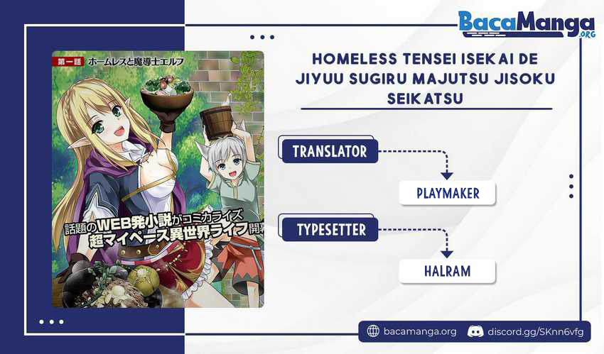 Homeless Tensei: Isekai De Jiyuu Sugiru Majutsu Jisoku Chapter 12.1 Bahasa Indonesia