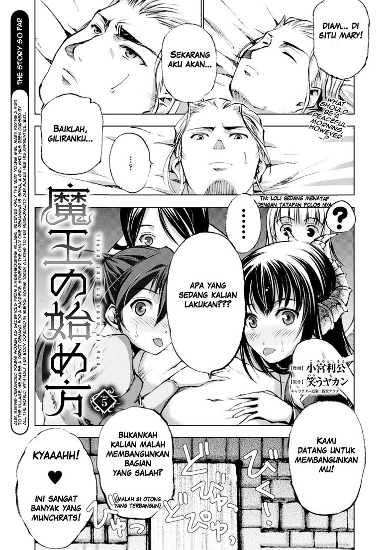 Maou no Hajimekata Chapter 05 Bahasa Indonesia