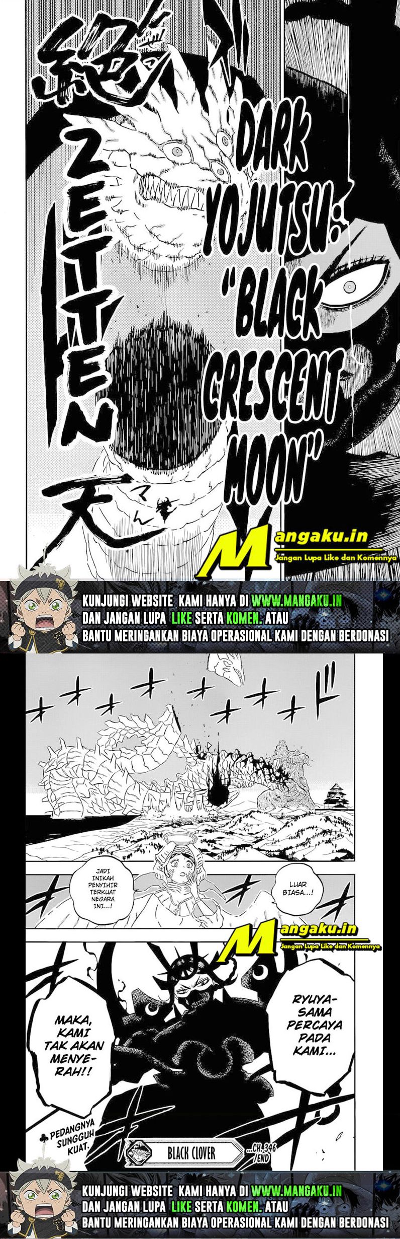 Black Clover Chapter 346 Bahasa Indonesia