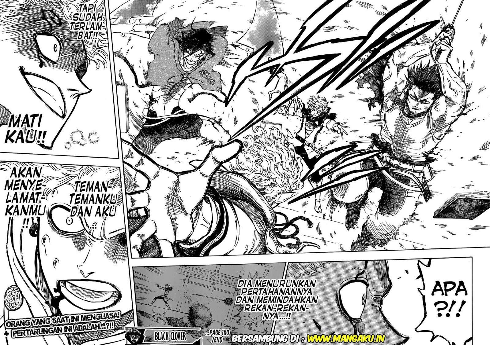 Black Clover Chapter 180 Bahasa Indonesia