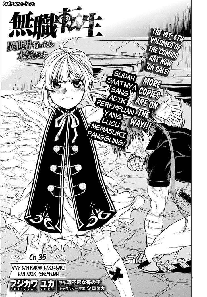 Mushoku Tensei – Isekai Ittara Honki Dasu Chapter 35 Bahasa Indonesia