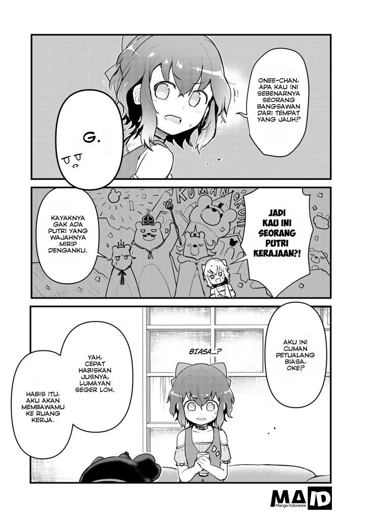 Kuma Kuma Kuma Bear Chapter 17 Bahasa Indonesia